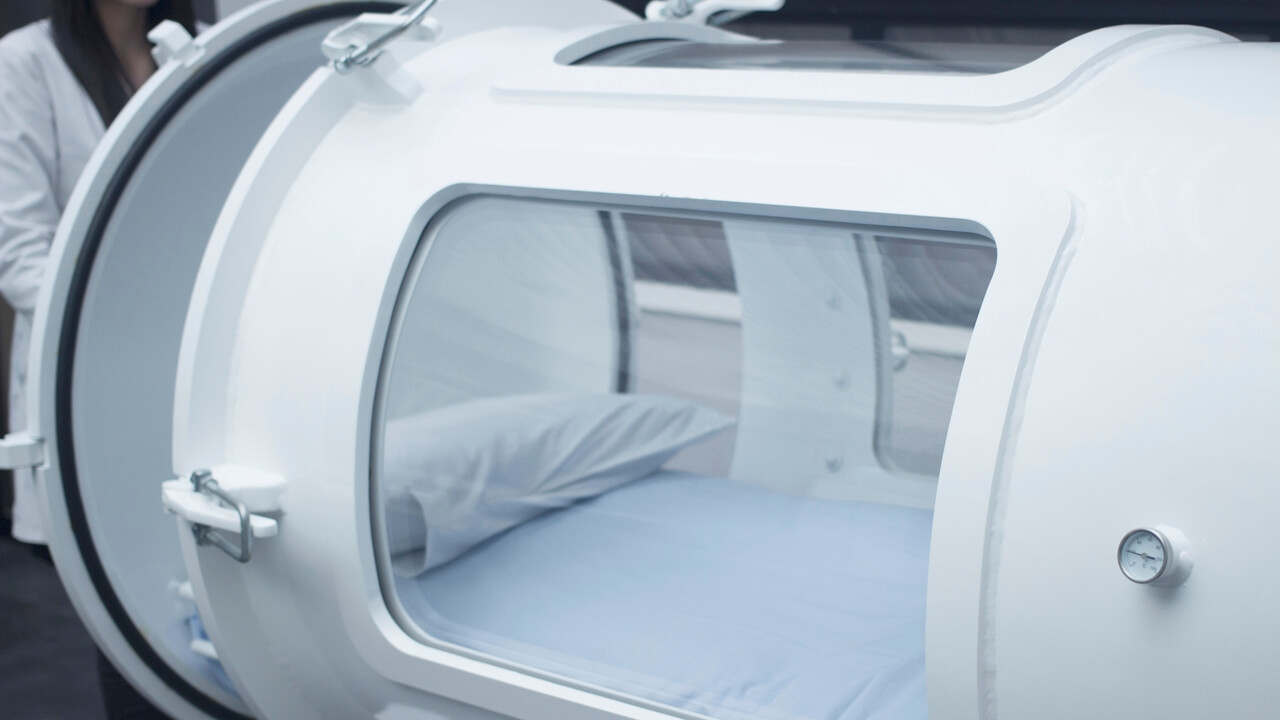 empty hyperbaric medical device