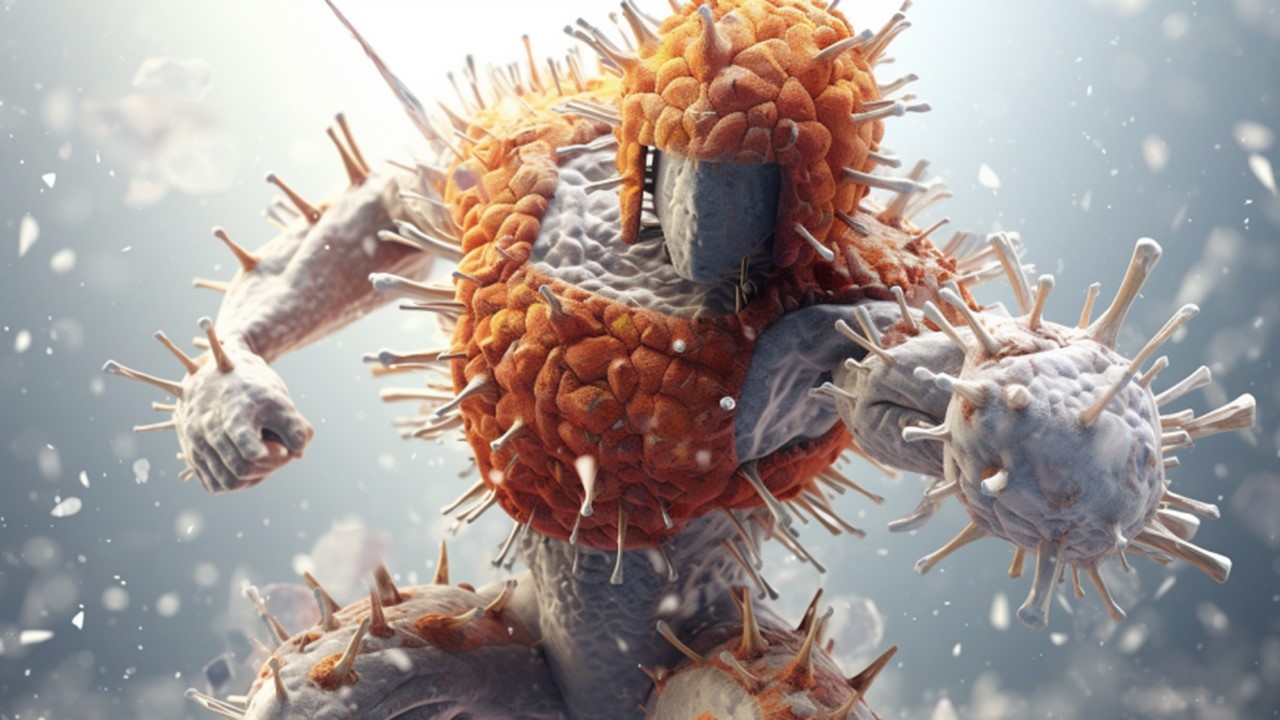 immune cell warrior rendition