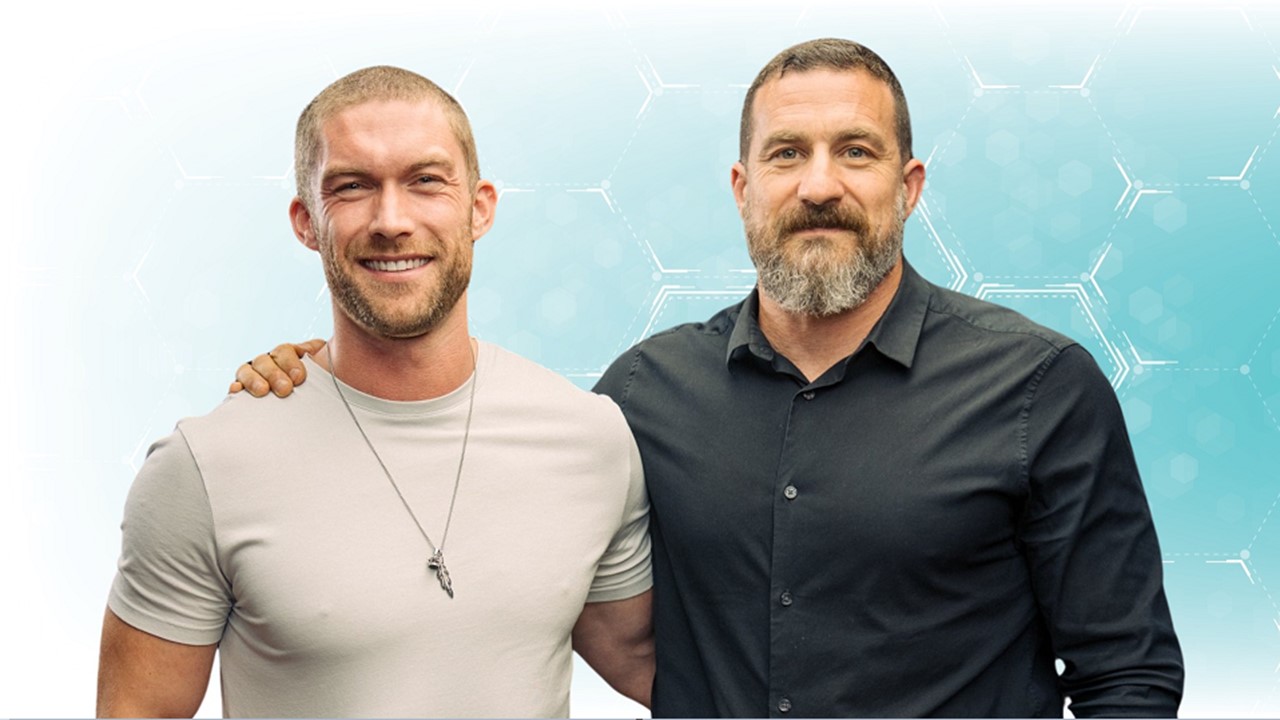 Chris Williamson (left) and Andrew Huberman (right)