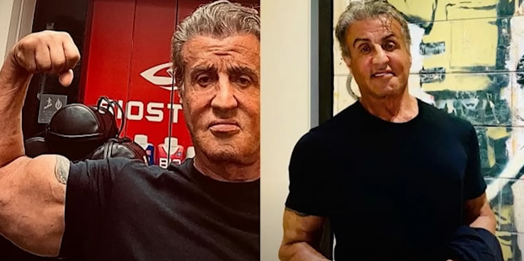 Even as he ages, Sylvester Stallone allots a substantial portion of his schedule to physical fitness.