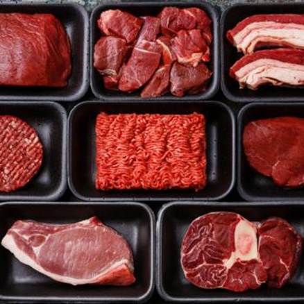 David Attenborough actively avoids eating red meats, such as those shown in the image