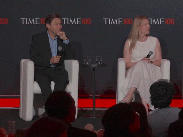 Harvard's David Sincalir (left) alongside neuroscientist Jennifer Garrison (right)